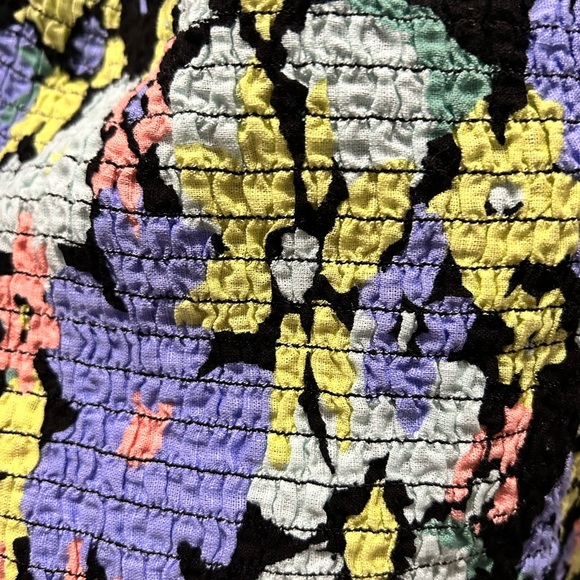 NWT Free People Ariana Printed Top - XS - retro combo - Picture 11 of 16